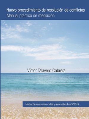 cover image of Nuevo procedimiento de resolución de conflictos